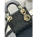 Dior Lady Mini Embroidery Colorful Bead Diamond Model: S0856